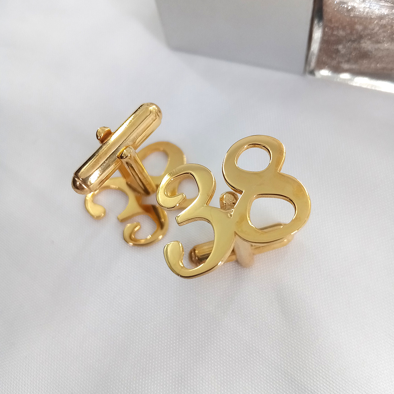 Men'S Groom - Wholesale Custom Date Number Cufflink Personalized