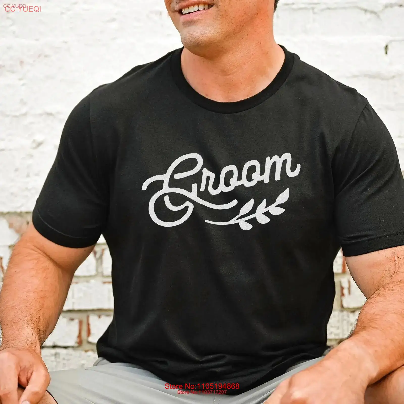Men'S Groom - Camiseta do noivo tamanhos grandes e