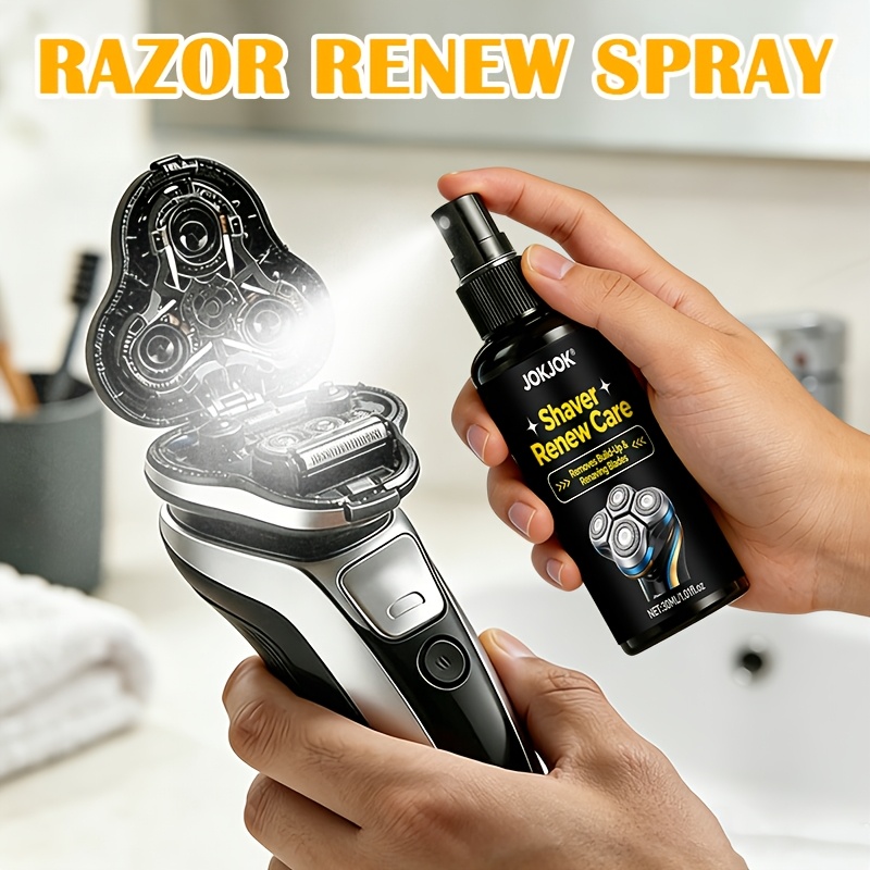 Men'S Grooming Clippers - Spray de Cuidado para Barbeadores Elétricos