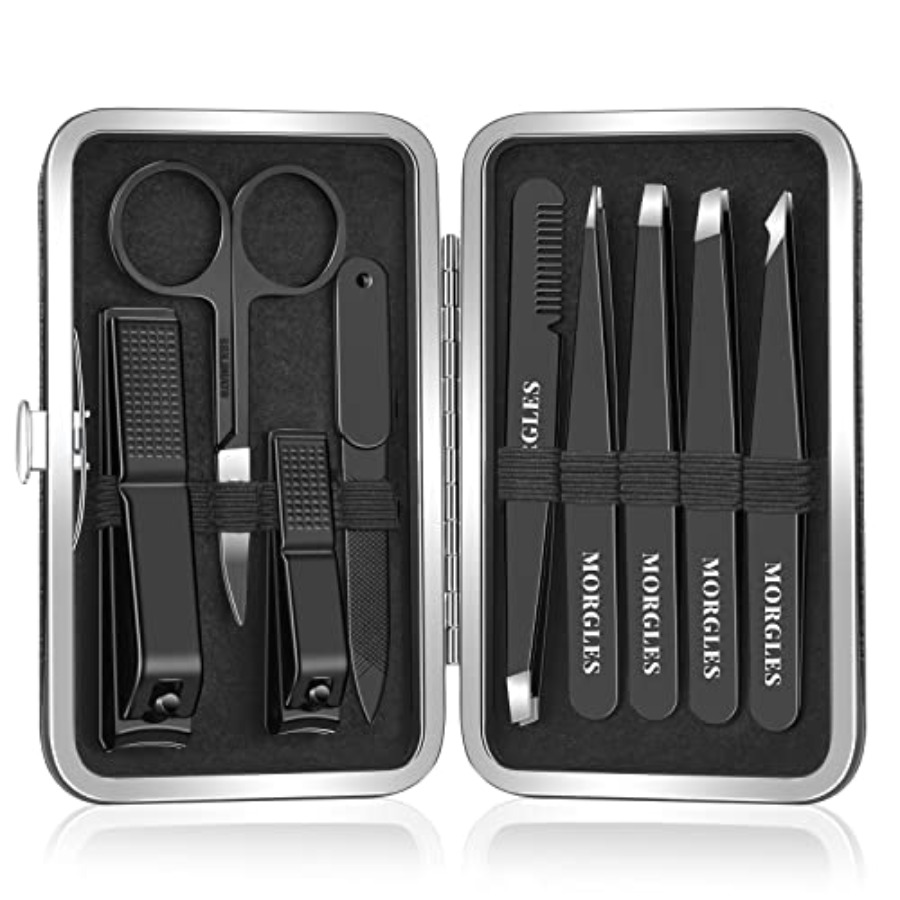 Mens Grooming Kit Case - Conjunto de Pinças zz-Tweezers para Homens,