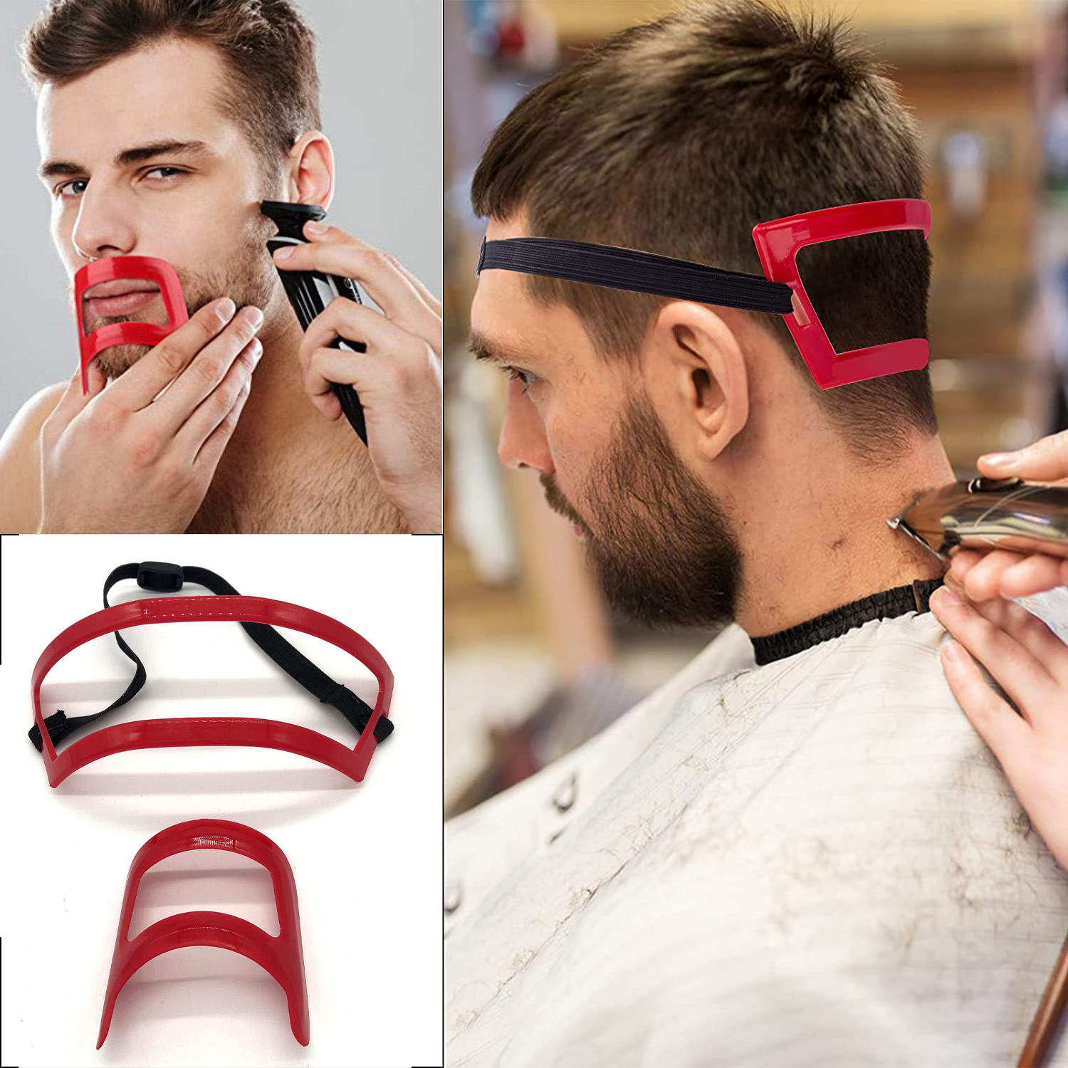 2/4 pçs pentes de barba dos ho - Mens Grooming Tools avaliação e preço