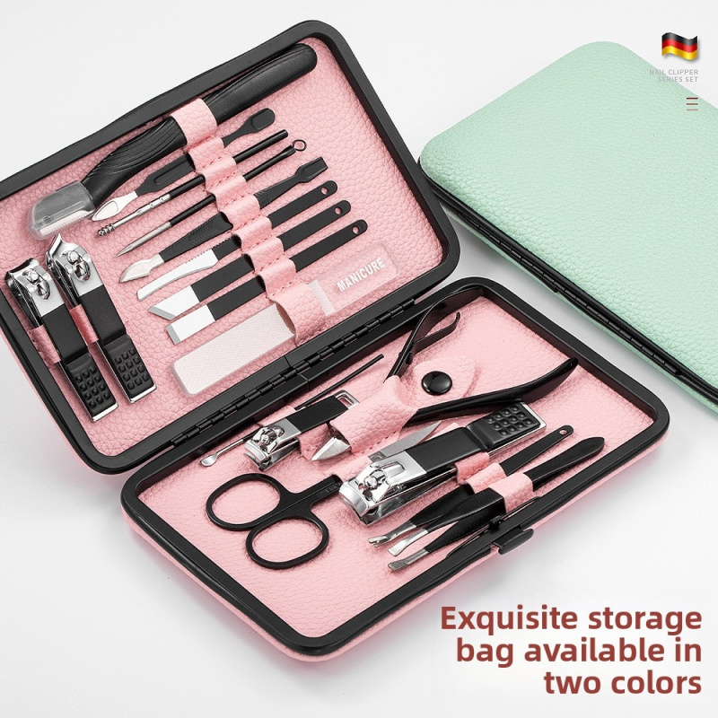 Conjunto de Manicure e Pedicur - Mens Grooming Kit Case avaliação e preço