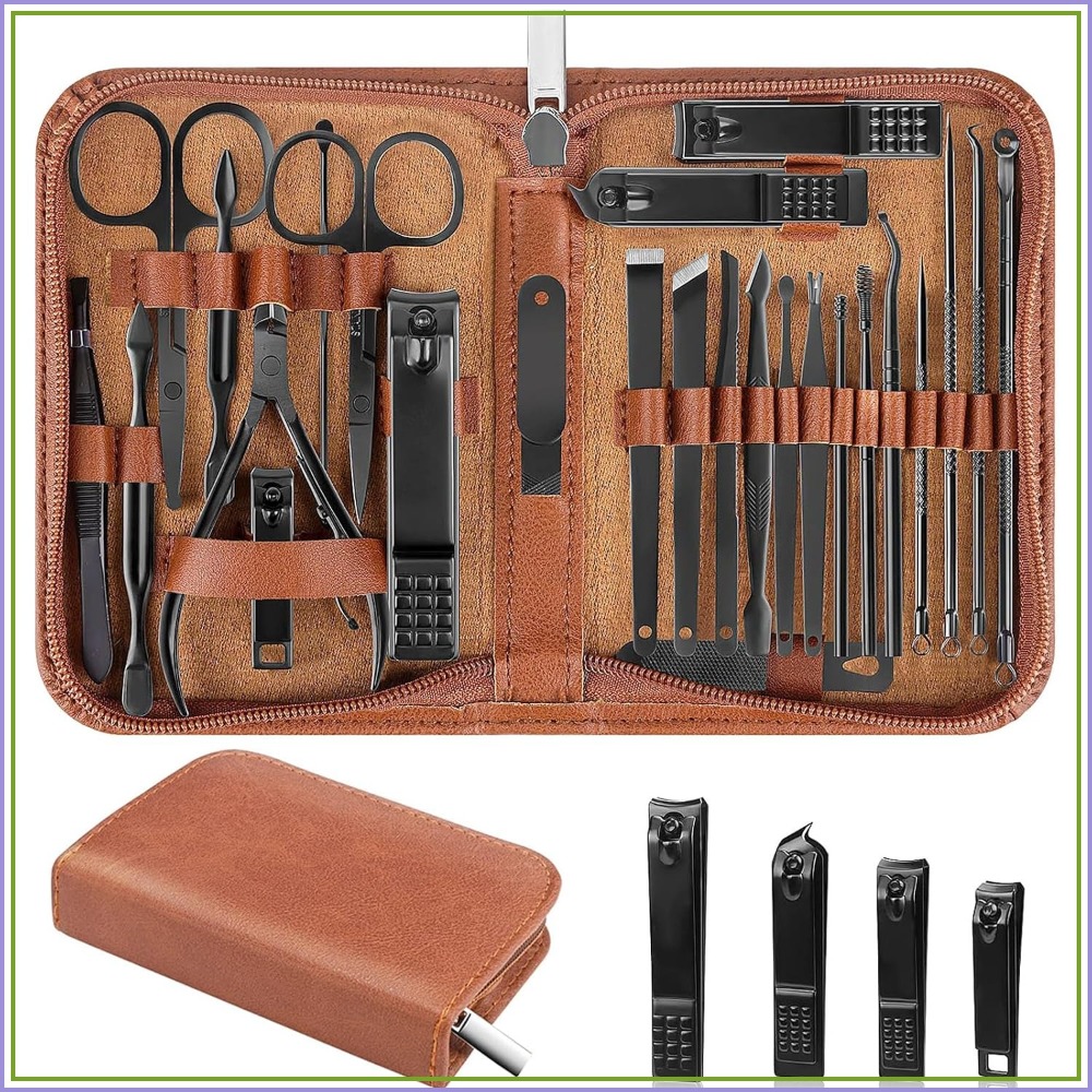 Conjunto de Cortadores de Unha - Mens Grooming Kit Case avaliação e preço