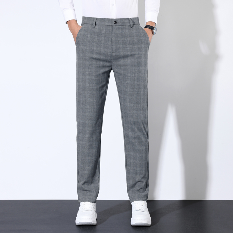 Algodão xadrez listrado clássi - Men'S Groom avaliação e preço