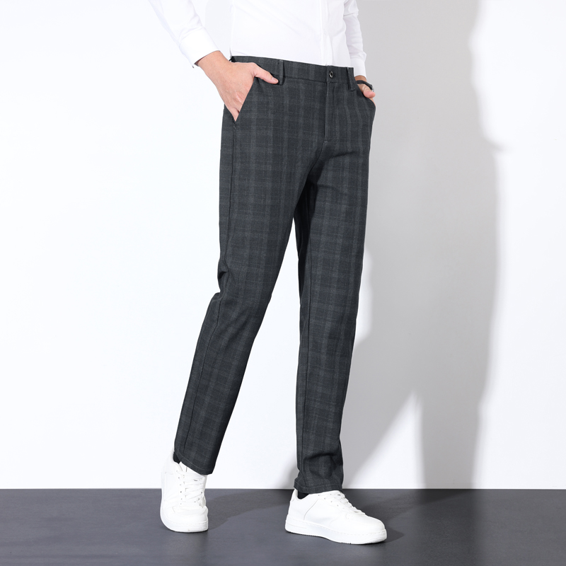 Algodão xadrez listrado clássi - Men'S Groom avaliação e preço