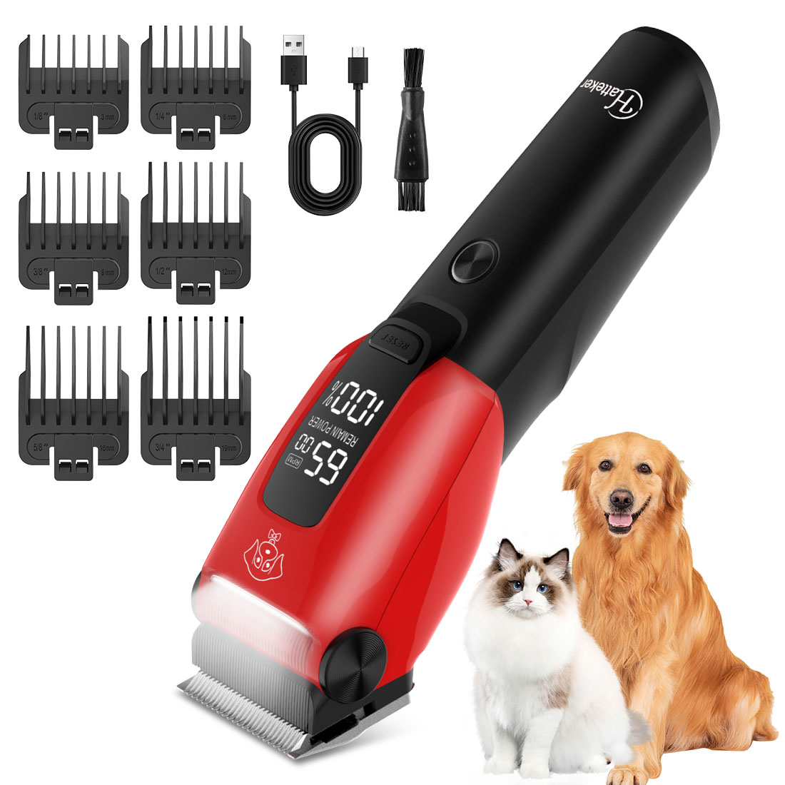 Máquina de Cortar Pelos Elétri - Hair Clipper Professional avaliação e preço