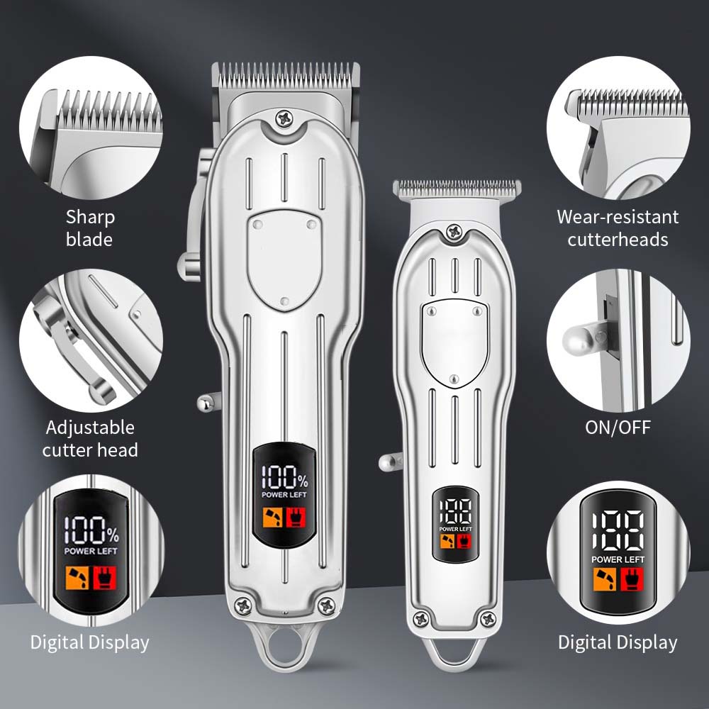 Conjunto Profissional de Máqui - Mens Grooming Tools avaliação e preço