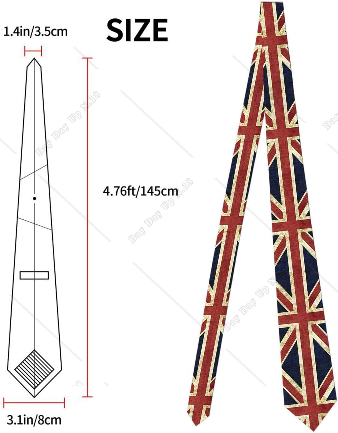 Gravata masculina com bandeira - Men'S Grooming Uk avaliação e preço