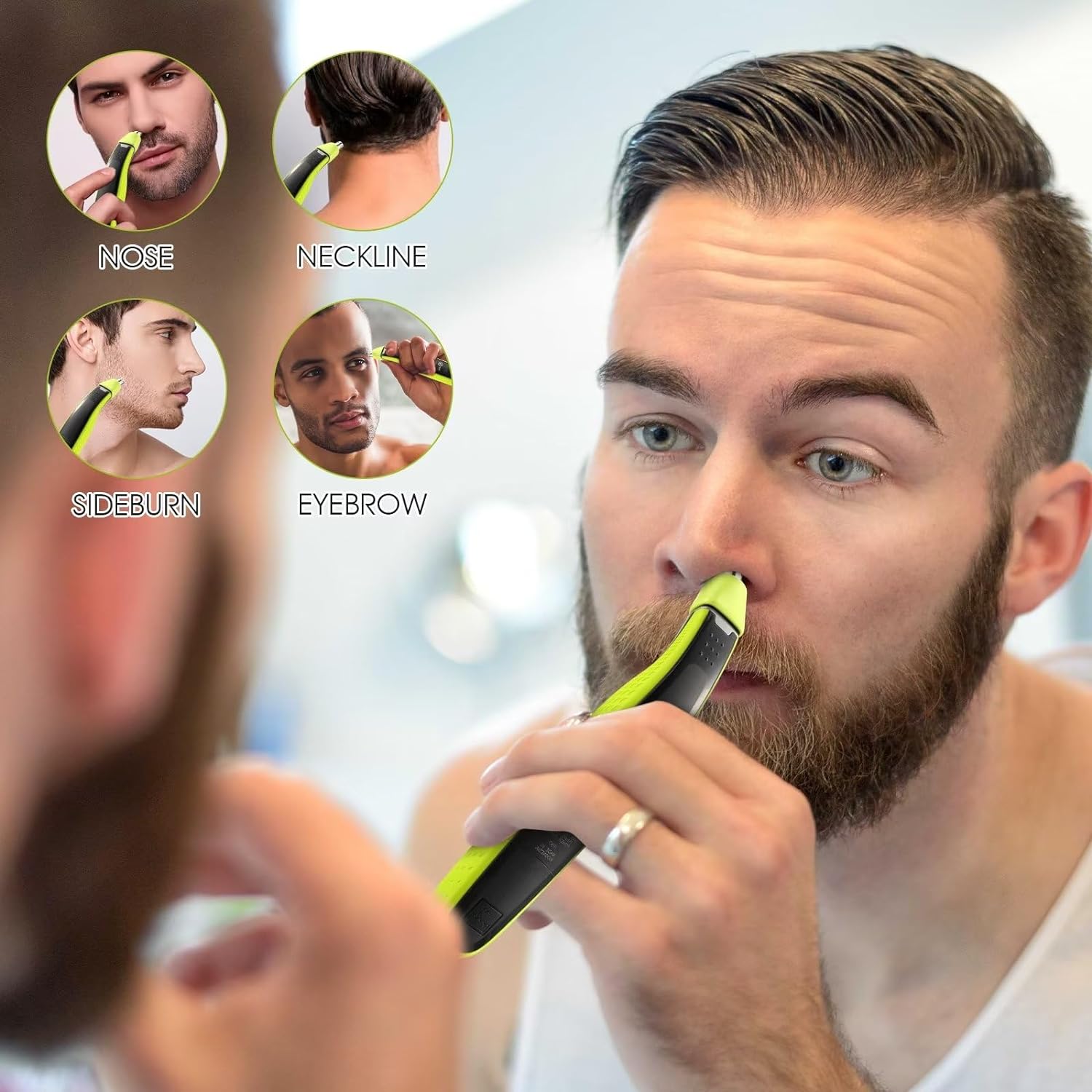 Yuku nariz aparador de pêlos l - Men'S Grooming Clippers avaliação e preço