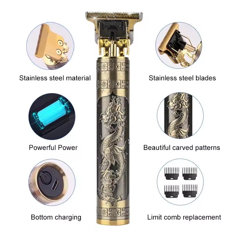 Máquina de cortar cabelo elétr - Mens Grooming Tools avaliação e preço