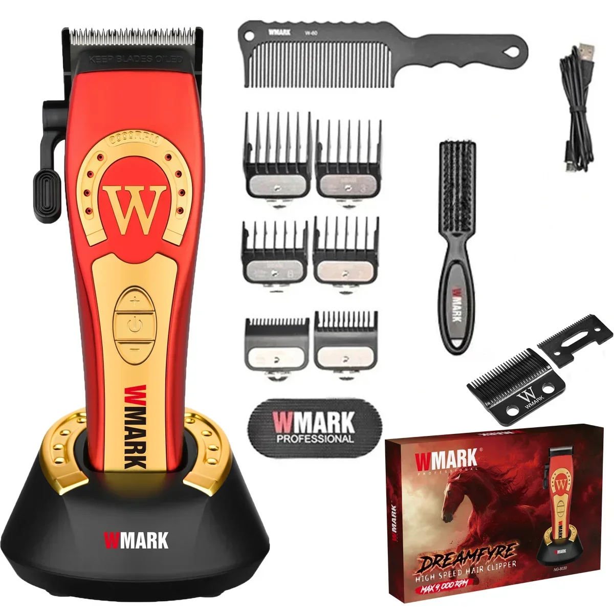 WMARK NG-8030/8230 Máquina de  - Hair Clipper Professional avaliação e preço