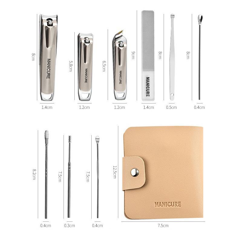 Kit de Manicure e Pedicure 10  - Mens Grooming Kit Case avaliação e preço