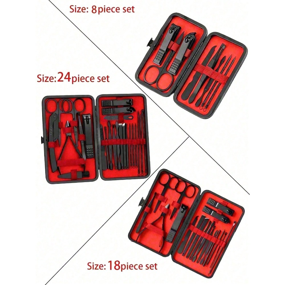 Conjunto Profissional de Manic - Mens Grooming Kit Case avaliação e preço