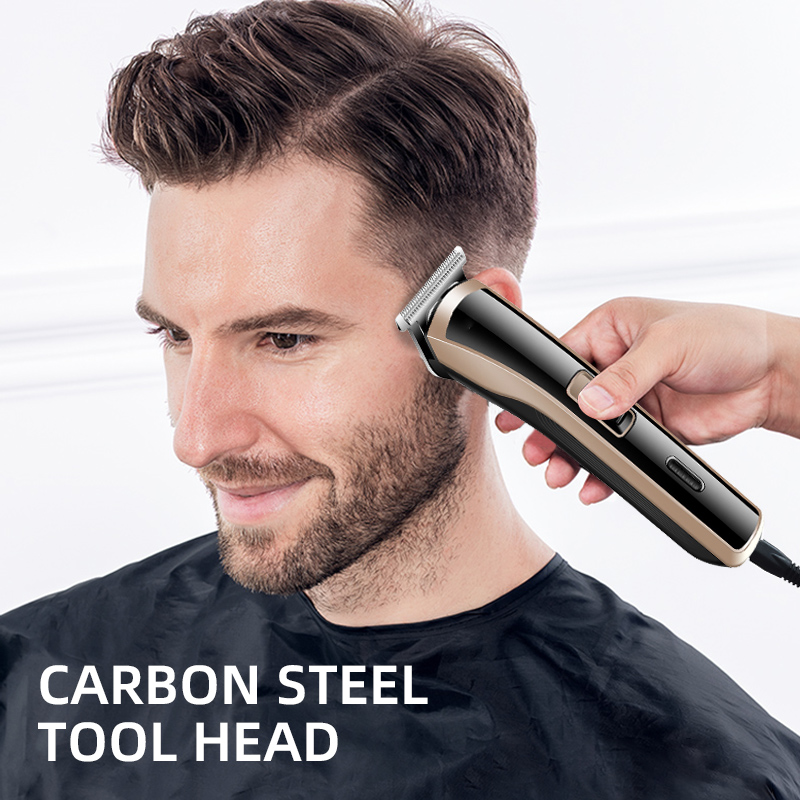 Kemei-Clipper de cabelo sem fi - Mens Grooming Tools avaliação e preço