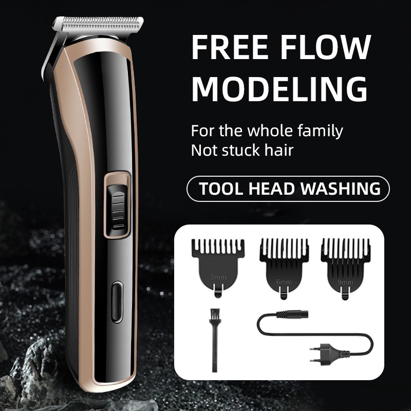 Kemei-Clipper de cabelo sem fi - Mens Grooming Tools avaliação e preço