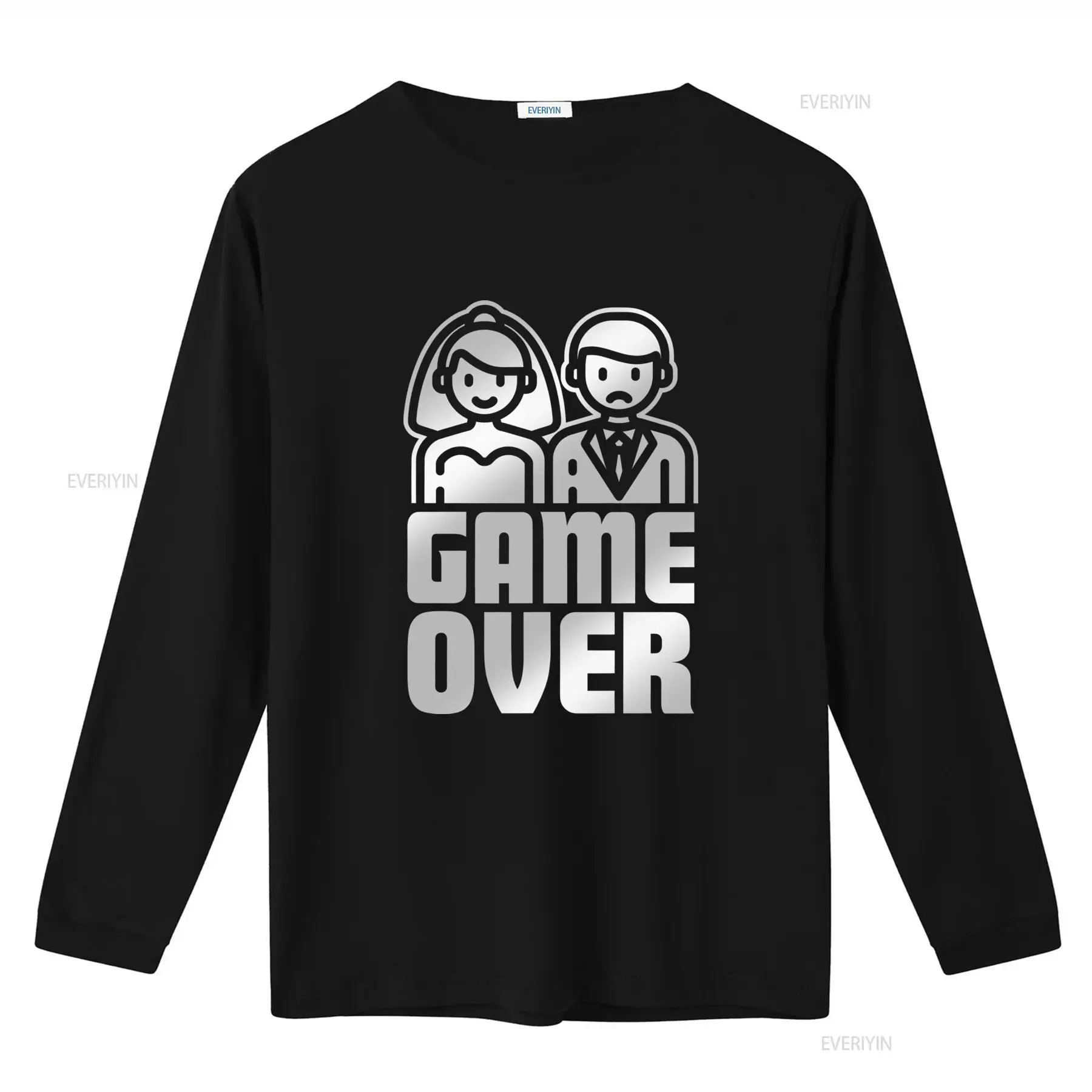 Camiseta GAME OVER para Festa  - Men'S Groom avaliação e preço