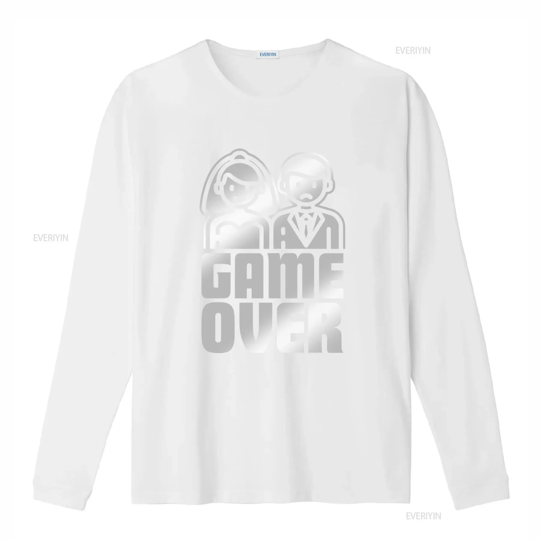 Camiseta GAME OVER para Festa  - Men'S Groom avaliação e preço