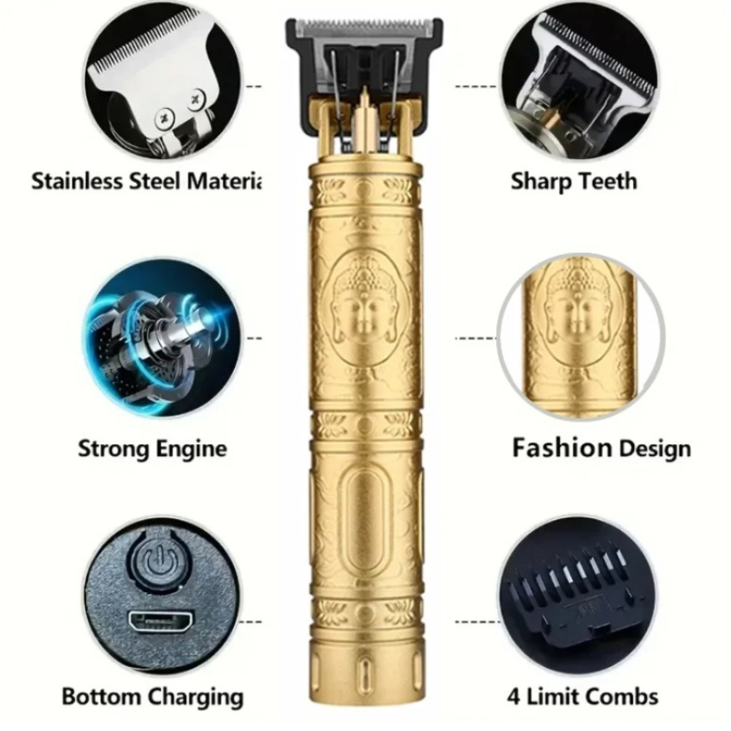 Aparador de Barba Elétrico T9  - Mens Grooming Tools avaliação e preço